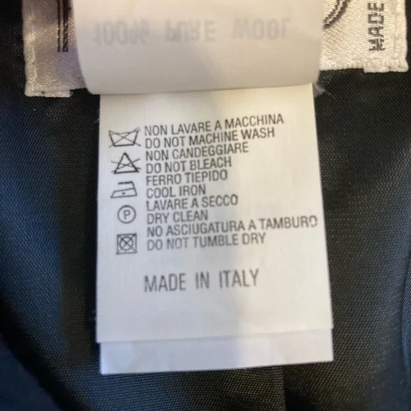 VINTAGE Dark Coquette Wool Blazer - Picture 3 of 13